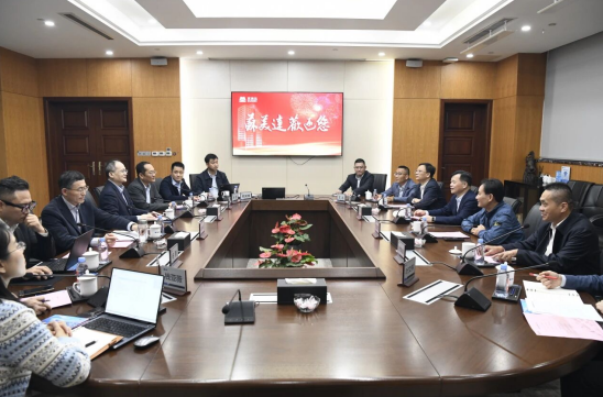 常熟市市长张伟带队到访苏美达